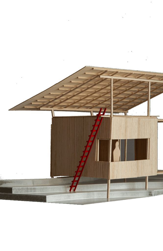 gooshe / a hut